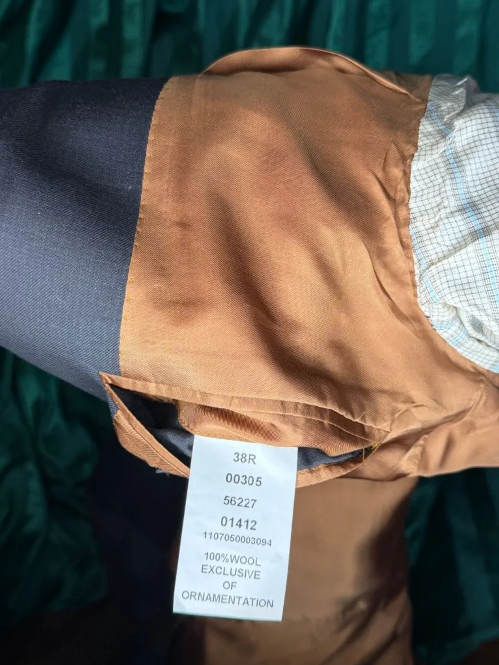 VINTAGE Joseph A. Bank Men's Slim Fit Wool Blazer 38R